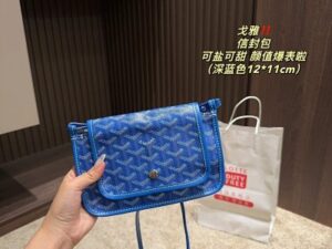 Goyard Style Crossbody Bag