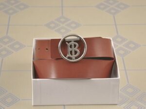 Burberry TB Premium Leather Belt 32