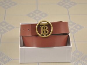 Burberry TB Premium Leather Belt 33