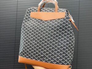 Goyard Style Crossbody Bagpack