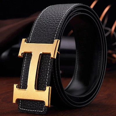 Hermes H Logo Leather Belt 2