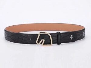 Hermes H Logo Leather Belt 13