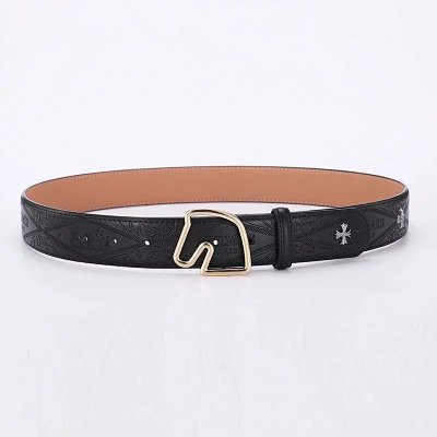 Hermes H Logo Leather Belt 13