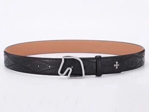 Hermes H Logo Leather Belt 11