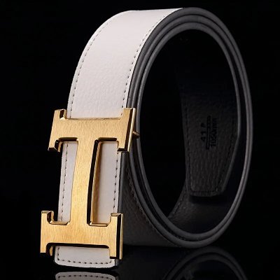 Hermes H Logo Leather Belt 10